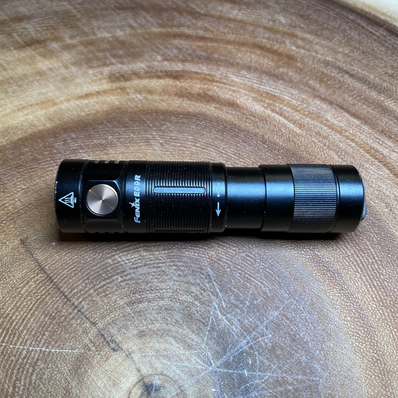 LED Flashlight Weatherproof  6"  Rugged Polymer LED TIR Lens 